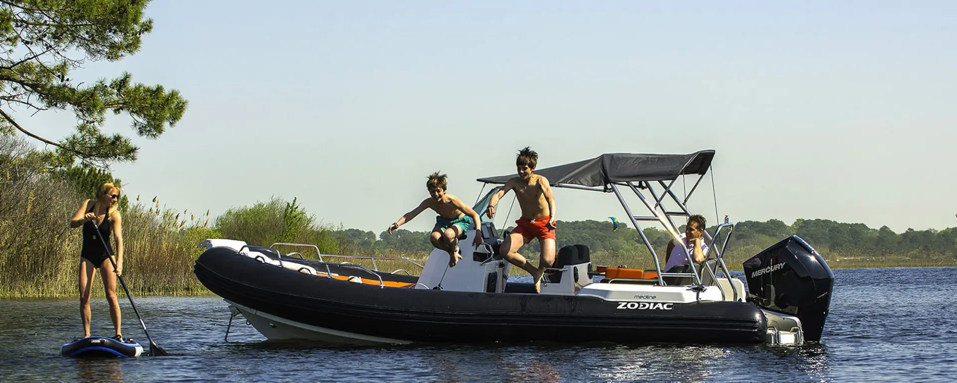 New Zodiac boats and rigid inflatable boat models at Salish Boat
